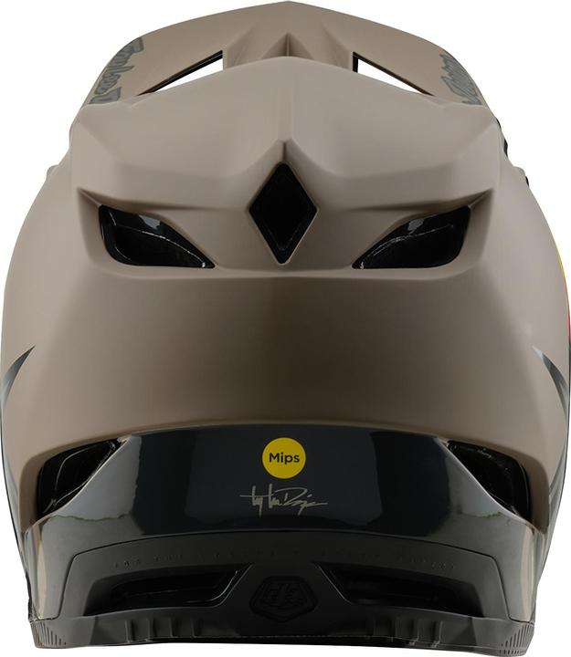 Actual product image Troy Lee Designs D4 Composite MIPS Helmet, Stealth, caper, M | 57-58cm (57 - 58 cm)