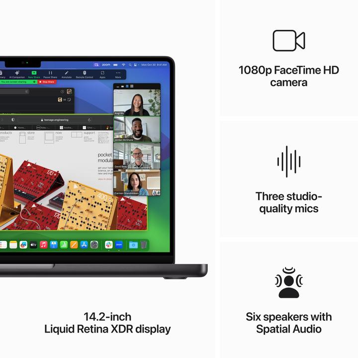 Image du produit Apple MacBook Pro - Début 2023 (14", M3 Pro, 18 Go, 1000 Go, CH)