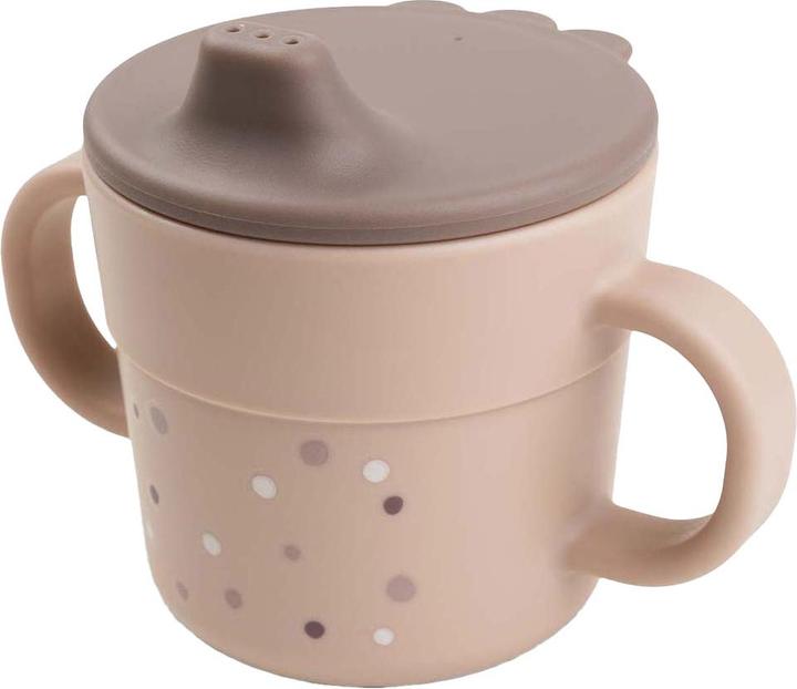 Actual product image Done by Deer Trinklernbecher Foodie Happy dots Rosa