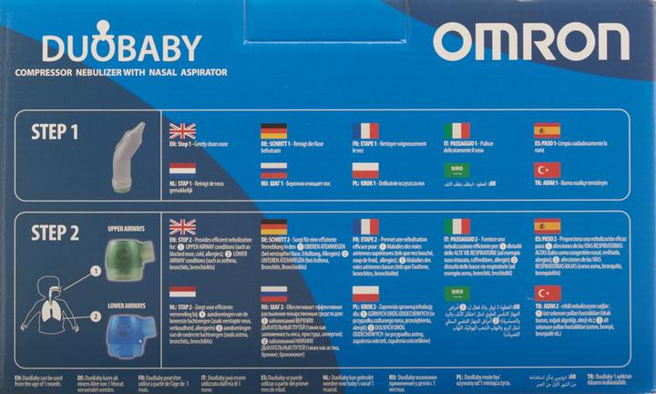 Actual product image Omron Duo baby
