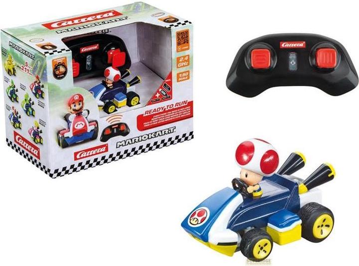 Actual product image Carrera 2,4GHz Mario Kart Mini RC - Toad (Paperbox)