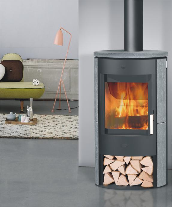 Actual product image Fireplace stove 'Zaria' K5690