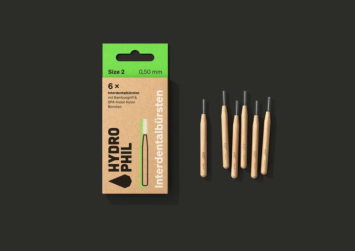 Image du produit Hydrophil Brosses interdentaires (6 x, 0.50 mm)