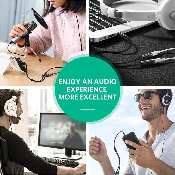 Image du produit Ugreen Séparateur de casque (0.15 m, Jack 3,5 mm (AUX))