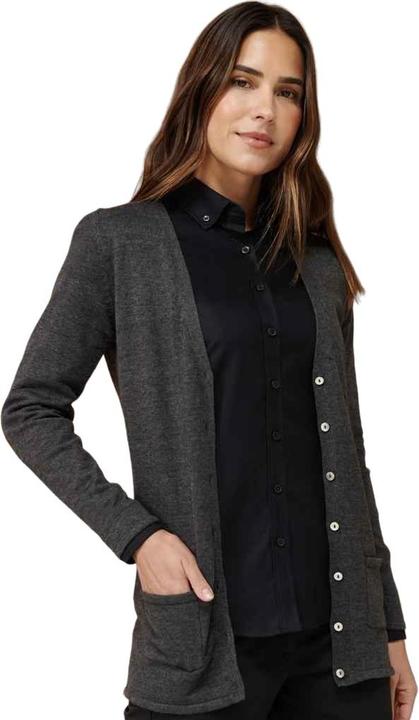 Immagine prodotto Henbury Cardigan donna/ragazzo in cotone acrilico con scollo a V (42)