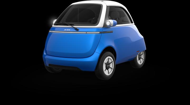 Immagine prodotto Microlino Blu Zurigo a lungo raggio (Elettrico / Benzina Ibrido, 17 CV)