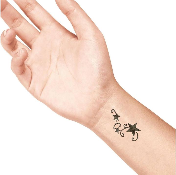 Produktbild La Dot Cosmetics Stempel Tattoo Stein mittel Ribalstern
