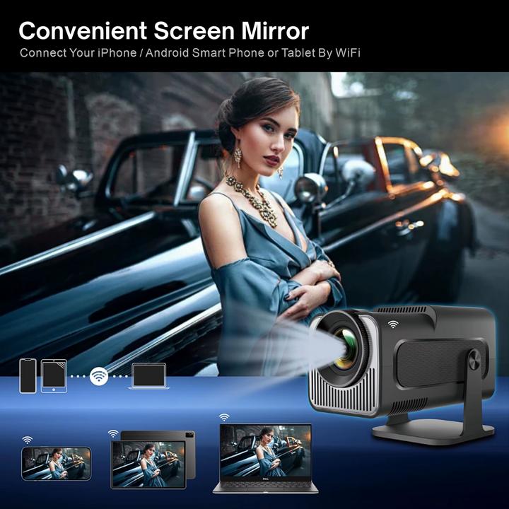 Actual product image Yuwanet Projektor HY320 (Full HD, 300 lm)