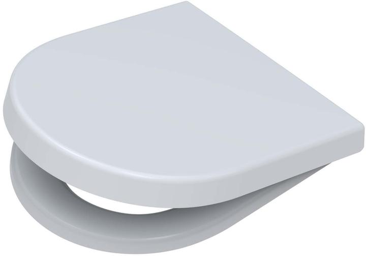 Image du produit Pagette Siège de WC S 3 m De avec fixation enfichable en acier inoxydable blanc