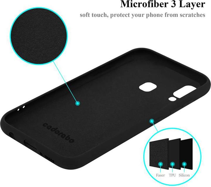 Produktbild Cadorabo TPU Liquid Silicone Case Cover (Samsung Galaxy A40)