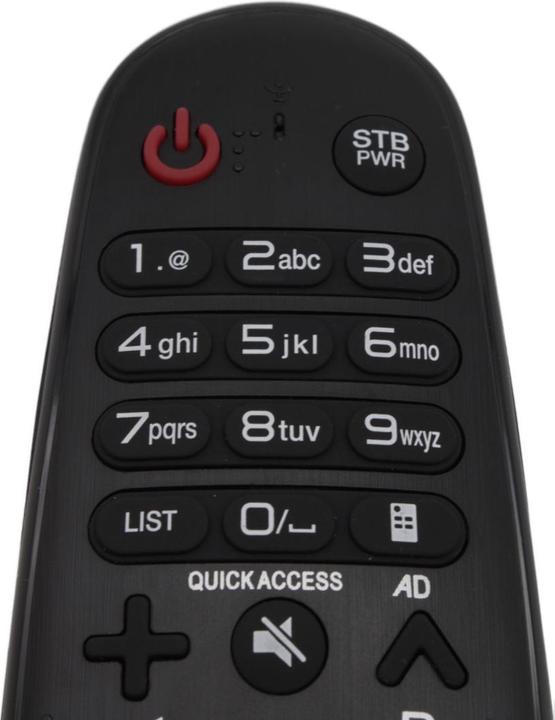 Produktbild Azurano Fernbedienung Magic Remote AN-MR650A, AKB75075301 für 2017 LG Smart TV mit Sprachsteuerung, Mausfun (Gerätespezifische Fernbedienung, Infrarot)
