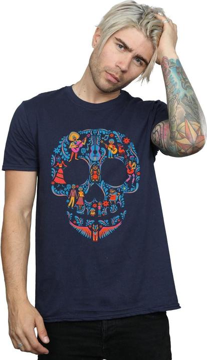 Produktbild La Maison du Coco Mens Skull Cotton T-Shirt (S)