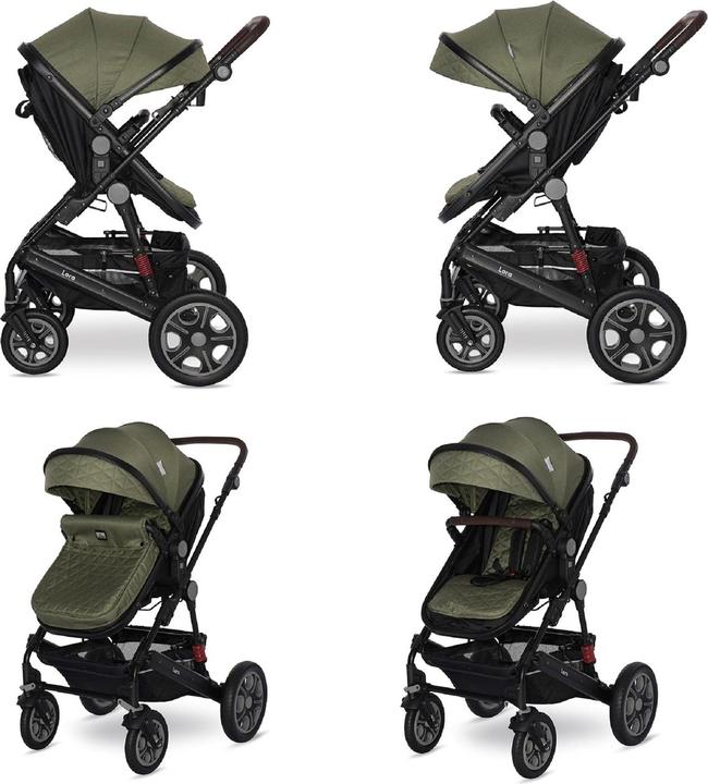 Produktbild Lorelli Kinderwagen Lora Gummiräder