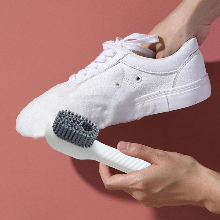 Actual product image JTI Cleaning brush for shoes - integrated dispenser (1 x)