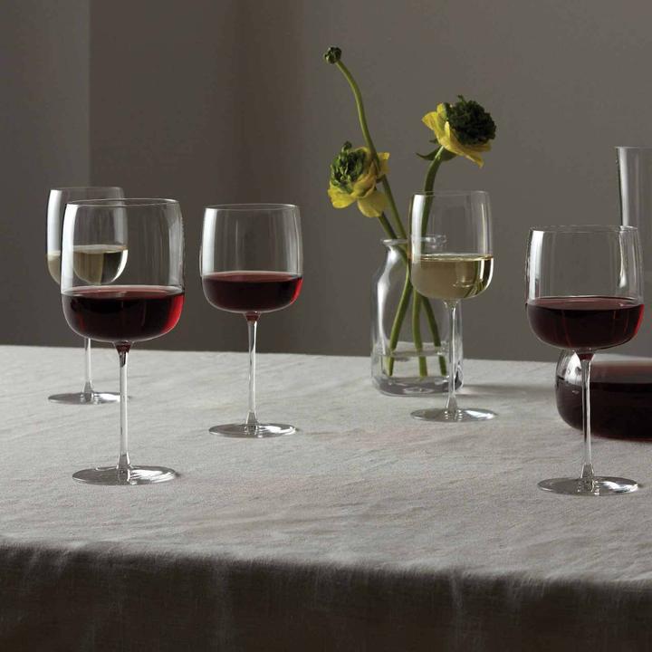 Actual product image LSA Borough Wine Glasses 380ml Clear x 4 (38 cl, 4 Glasses, White wine glasses)
