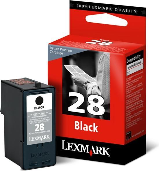 Produktbild Lexmark Tinte schwarz Orig.Nr. 18C1428E (BK)