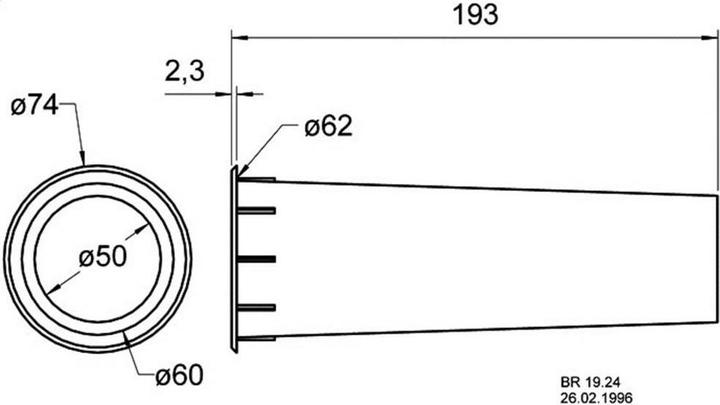 Actual product image Visaton Tube Bass Reflex