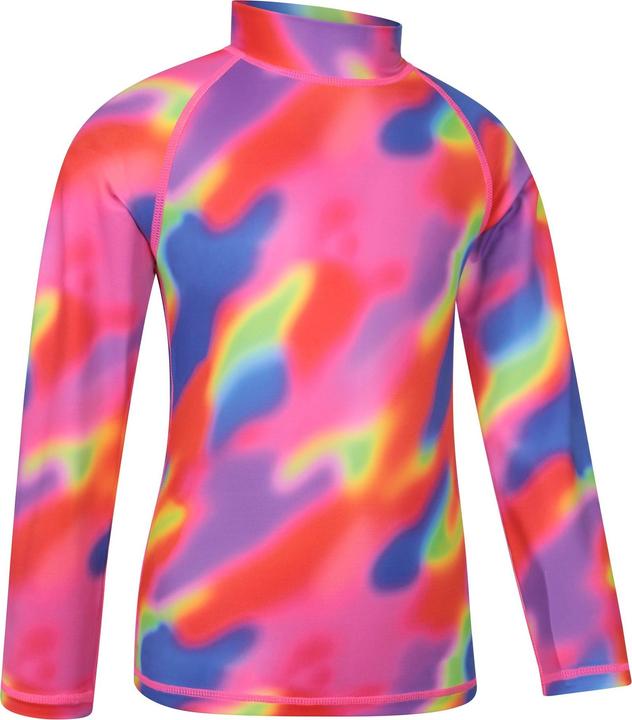 Actual product image Mountain Warehouse Childrens/Kids Abstract Long-Sleeved Rash Top (140)