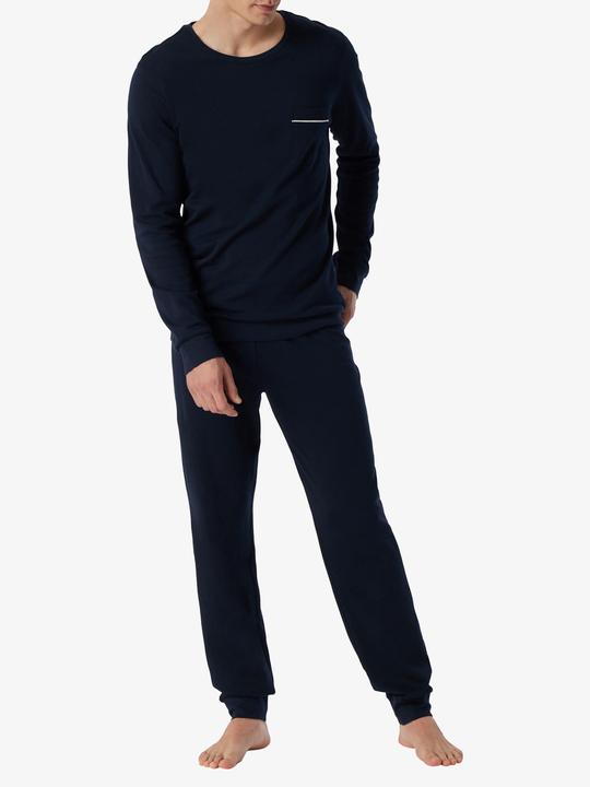 Image du produit Schiesser Pyjama "Fine Interlock" marine (XXL)