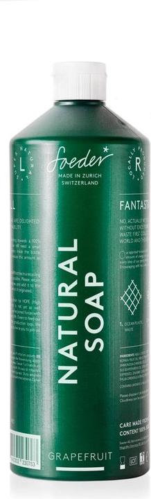 Actual product image Soeder* Refill Grapefruit 1 litre (Liquid soap, 1000 ml)