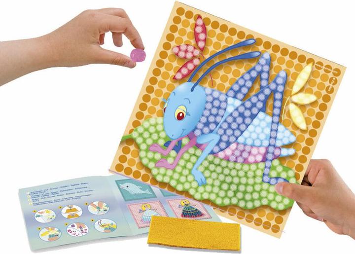 Produktbild PlayMais Mosaikkarten zum Dekorieren von Insekten