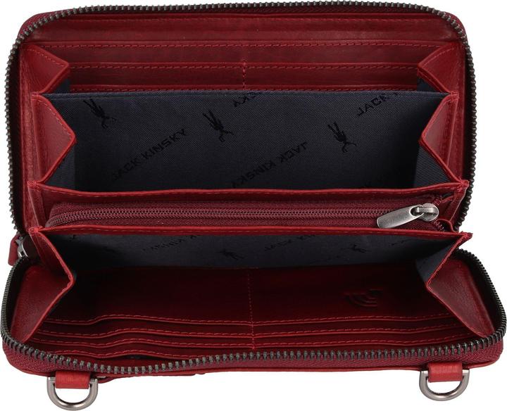Actual product image Jack kinsky Clutch wallet leather 19 cm