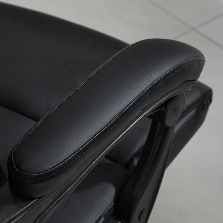 Produktbild Vinsetto Bürostuhl Massagesessel, zeitgenössisches Design, nüchtern und elegant