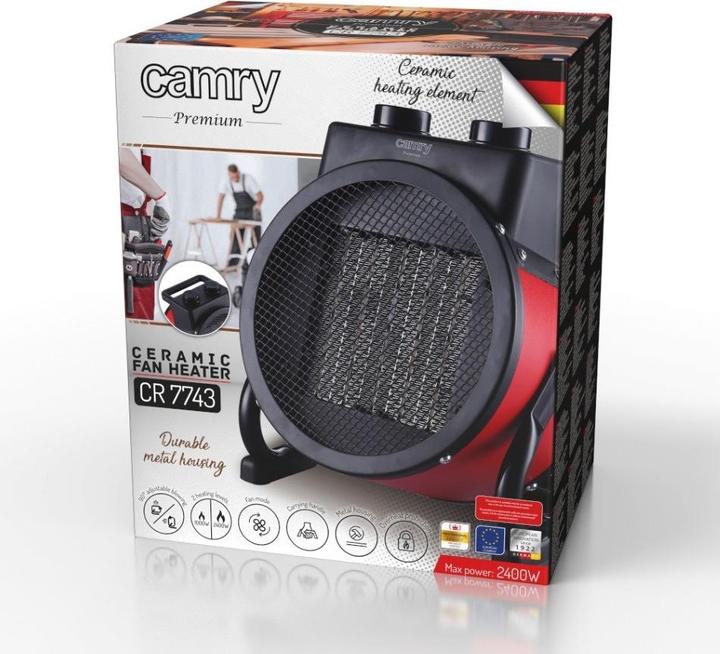 Actual product image Adler CERAMIC HEATER CAMRY CR 7743 (2400 W)