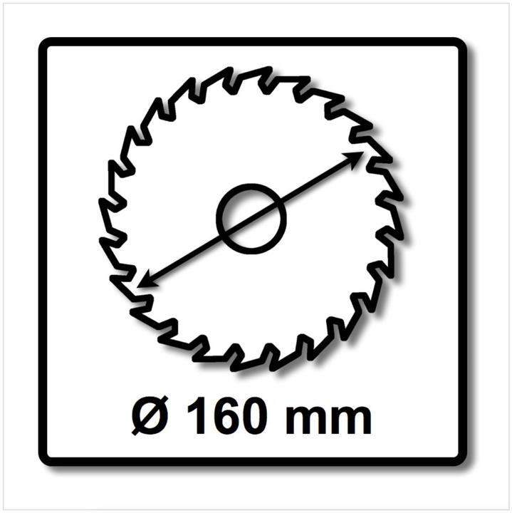 Actual product image Bosch Professional Zubehör PRO Wood circular saw blade, 160 x 2.6 x 20 mm