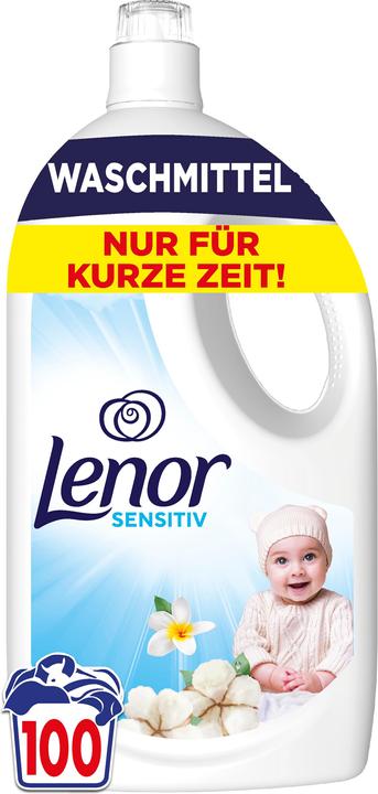 Lenor Sensitiv (100 Cycles de lavage, Lessive liquide)