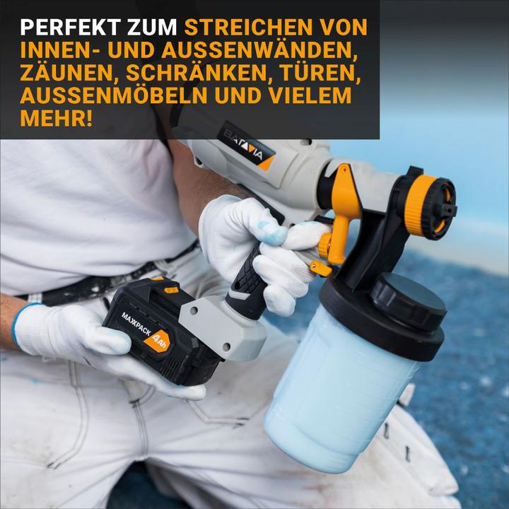 Produktbild Batavia 18V Akku-Farbspruhgerät (ohne Akku und Ladegerät)