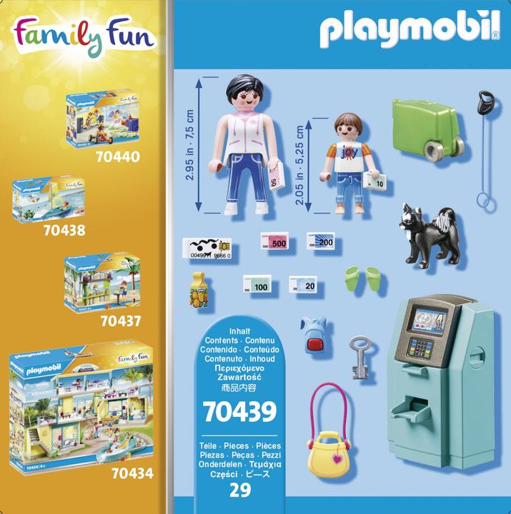 Produktbild Playmobil Urlauber mit Geldautomat (70439, Playmobil Family Fun)
