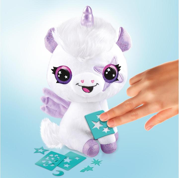 Produktbild Canal Toys Airbrush Plush - Glow in the Dark Unicorn (1274) (26 cm)