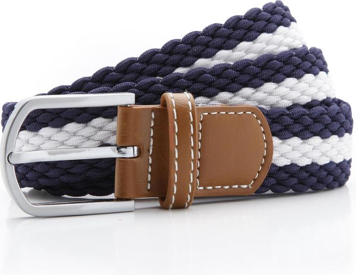 Marineblau/Weiss