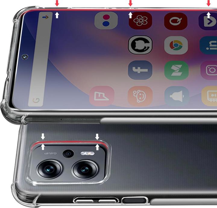 Actual product image Avizar Premium Protection Set: Cover + Foil Series (Xiaomi Poco X4 GT)