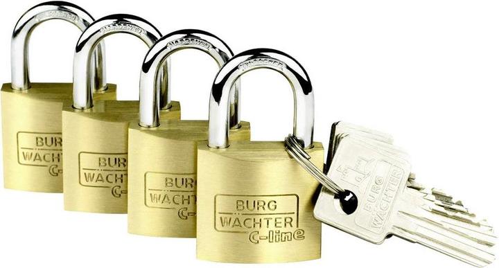 Produktbild Burg Wächter Zyl.-Schloss QUADRO 222 40 GL SB