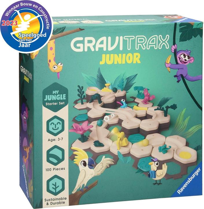 Actual product image Ravensburger GraviTrax Junior Starter-Set L Jungle