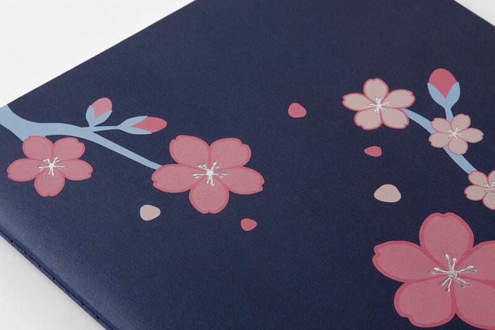 Image du produit Moleskine Cahier Sakura 2025 XL lin (19 x 25 cm, À rayures, Couverture souple)