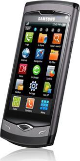 Actual product image Samsung S8500 Wave (2 GB, 3.30", 5 Mpx, 3G)