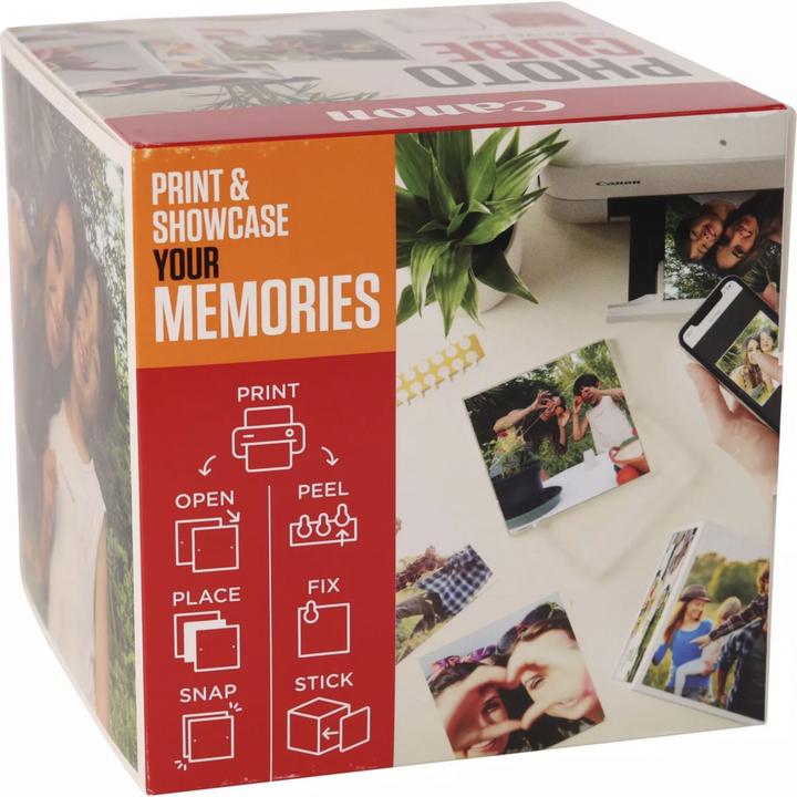 Actual product image Canon Photo Cube Creative Paper 5x5 orange (0.50 g/m², 13 x 13 cm, 40 x)