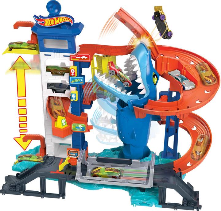 Immagine prodotto Hot Wheels Hai-Attacke Spielset