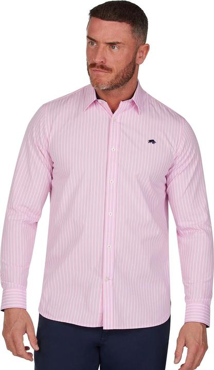 Immagine prodotto Raging Bull Classic Camicia Strisce Manica Lunga Uomo (4XL)