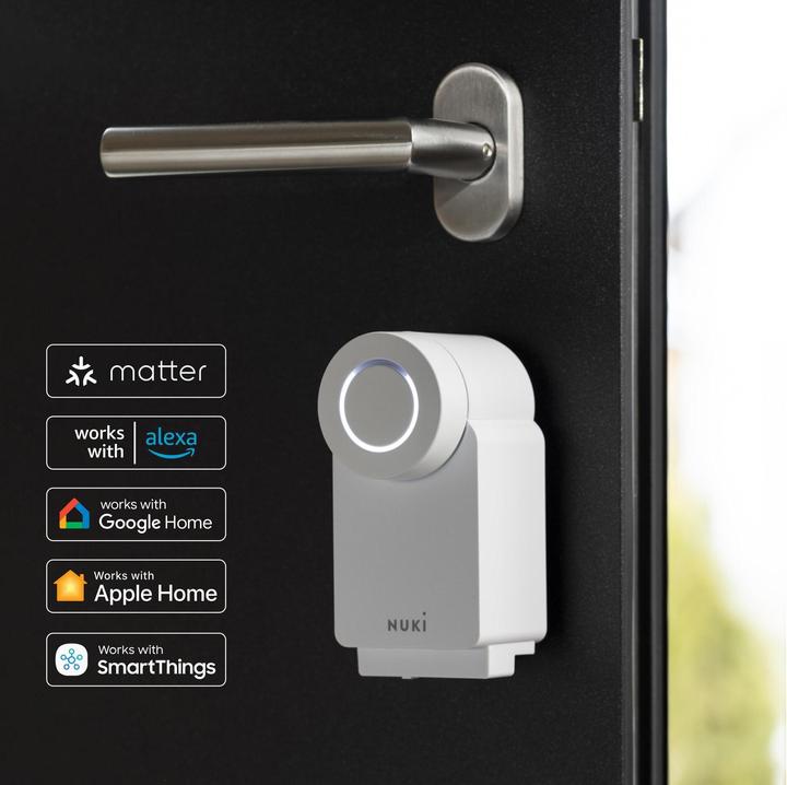Image du produit Nuki Smart Lock (4th Gen) CH-Cylindre (Smartphone)
