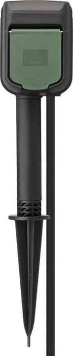 Produktbild Brennenstuhl Connect WIFI Gartensteckdose mit Erdspiess und Montageplatte IP44 2-fach 10m H07RN-F3G1,5 (2 x, CEE 7/3, 10 m)