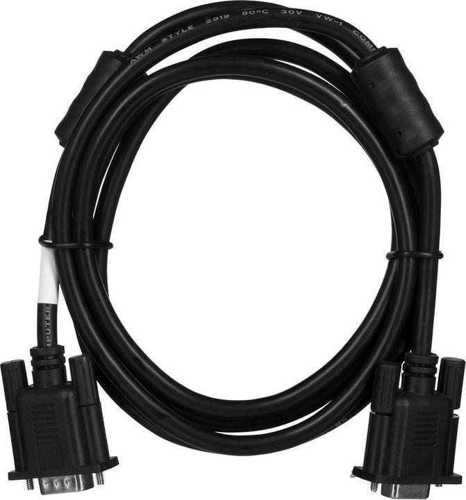 Produktbild Lanberg CA-VGAC-10CC-0018-B+ VGA-Kabel 1,8 m VGA (D-Sub) Schwarz (1.80 m, VGA)