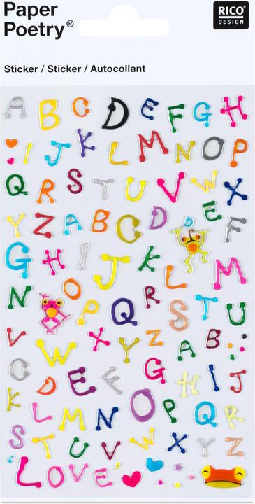 Actual product image Paper Poetry Stickers