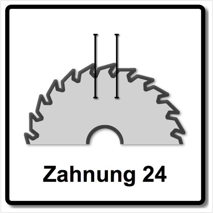 Actual product image Wellcut Circular saw blade WC-M2163024 TCT 216 x 2.4 x 30 mm 24 teeth