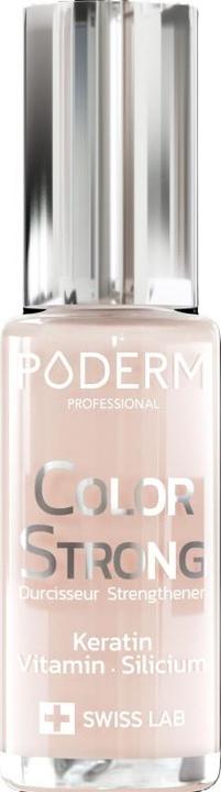 Poderm Vernis Color Strong Rose poudré (Rosa poudré 903, Base Coat)