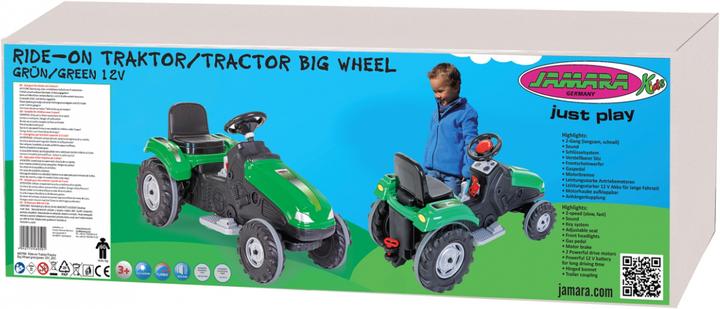 Actual product image Jamara Ride on tractor Big Wheel (12 V)