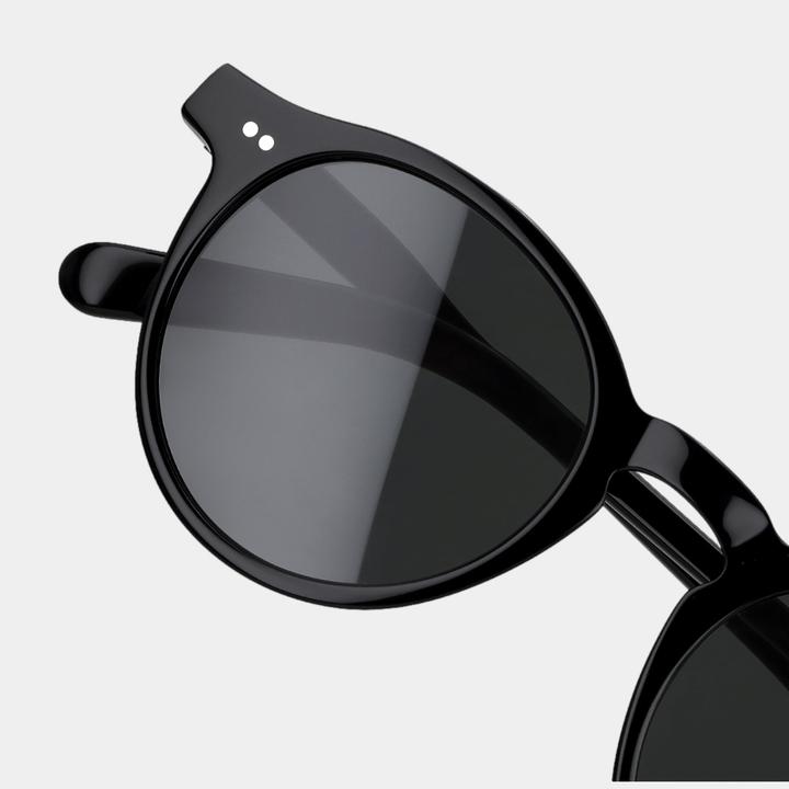 Immagine prodotto James Dixon Schwarz/Grau - Oxford - Rund - Acetat - Sonnenbrille